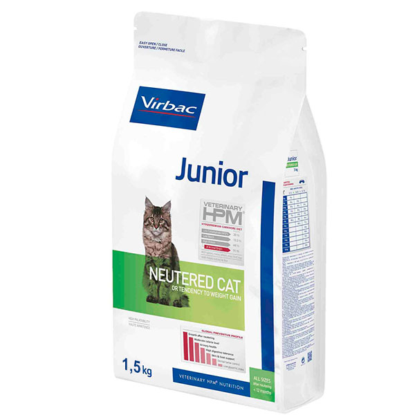 HPM CAT Junior NEUTERED 1,5KG