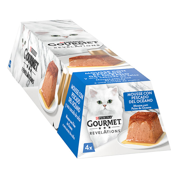 GOURMET REVELATIONS Mousse Pescado Oceano 6x(4x57g)
