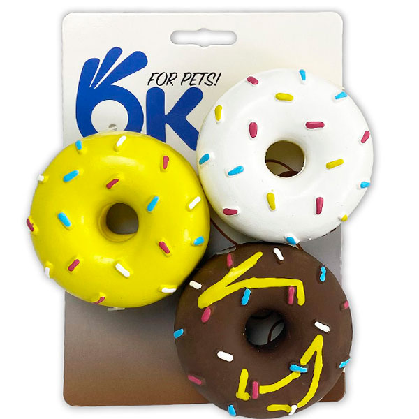 Juguete donut perro 6,5*6,5*3 cm