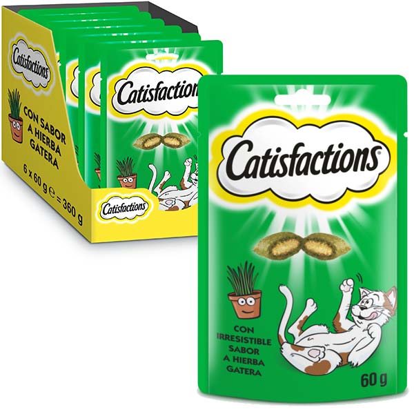 CATISFACTIONS Catnip 6x60gr