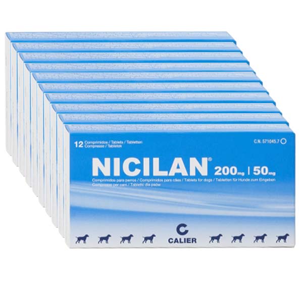 NICILAN 200/50 10x12 comprimidos
