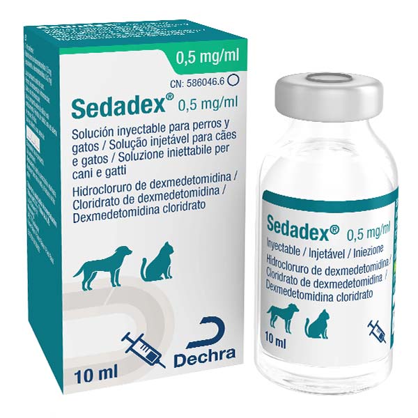 SEDADEX 0.5mg/ml 10ML Perros y Gatos