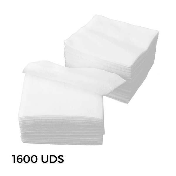 GASAS NO ESTERILES 20x30CM ALGODON 1600UDS