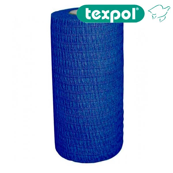 VENDA COHESIVA 10CM x 4.5M AZUL