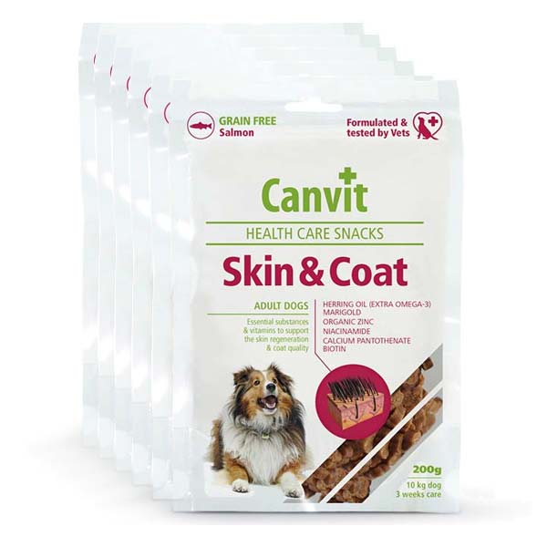 Canvit Health Care Snack Skin & Coat (10x200 g)