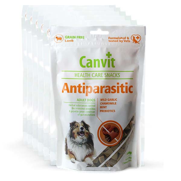 Canvit Health Care Snack Anti-Parasitic (10x200 g)