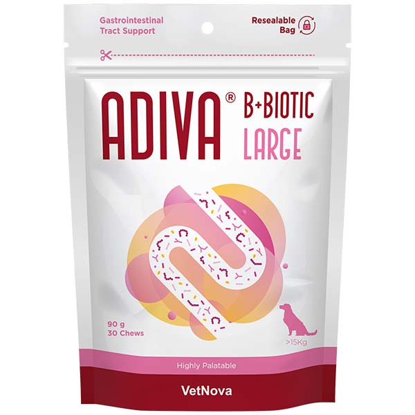 ADIVA B+Biotic Large 30 chews