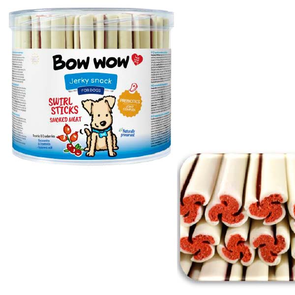 Stick Swirl Carne Ahumada 55 ud