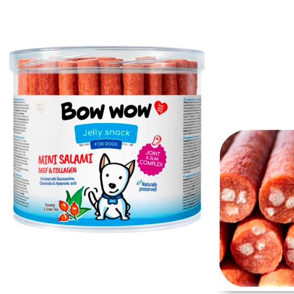 Mini Salami Ternera y Colágeno 60 ud