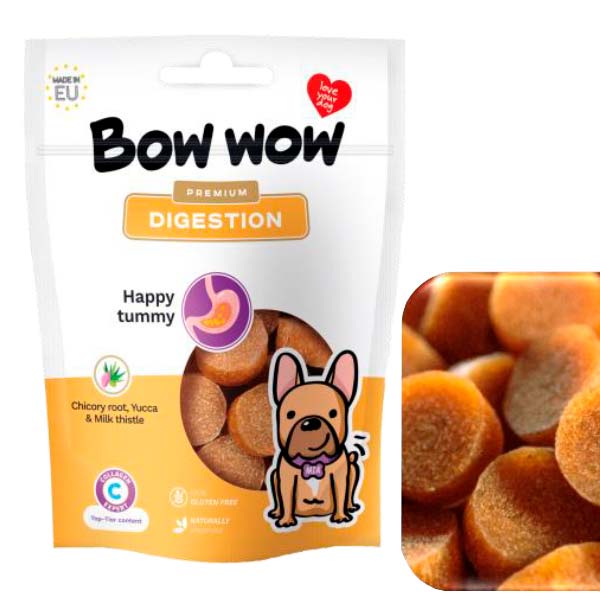 Bow Wow Digestion, yucca y cardio mariano 15x60gr