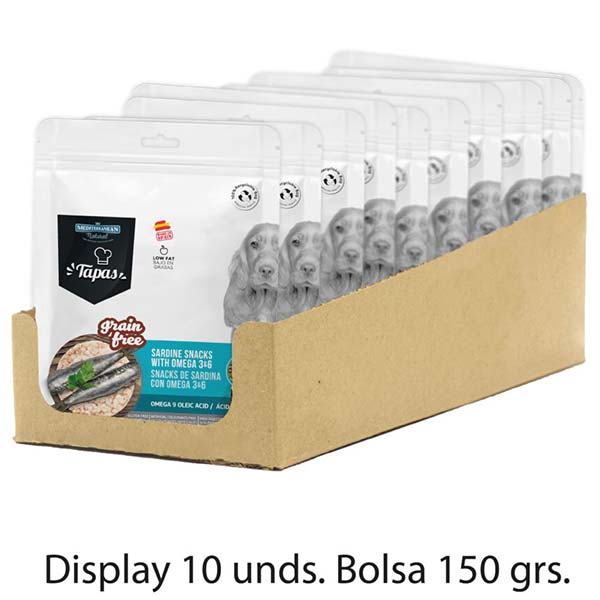 TAPAS Sardinas 10x150gr