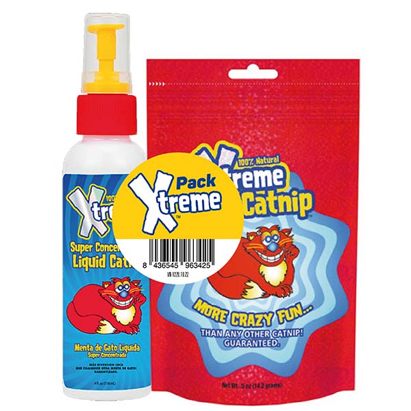 X-TREME Catnip Pack (Spray 118 ml + Catnip 14,2 gr)