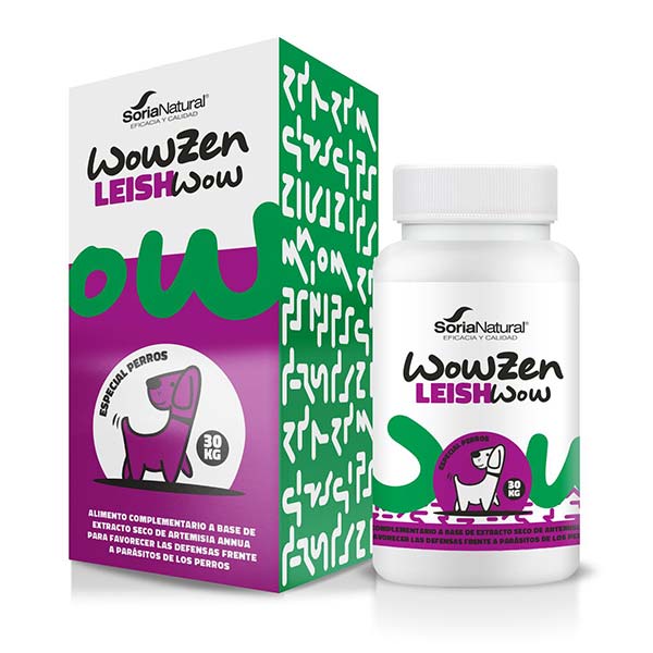 WOWZEN LEISHWOW PERROS 30KG (60 x 1050 mg)