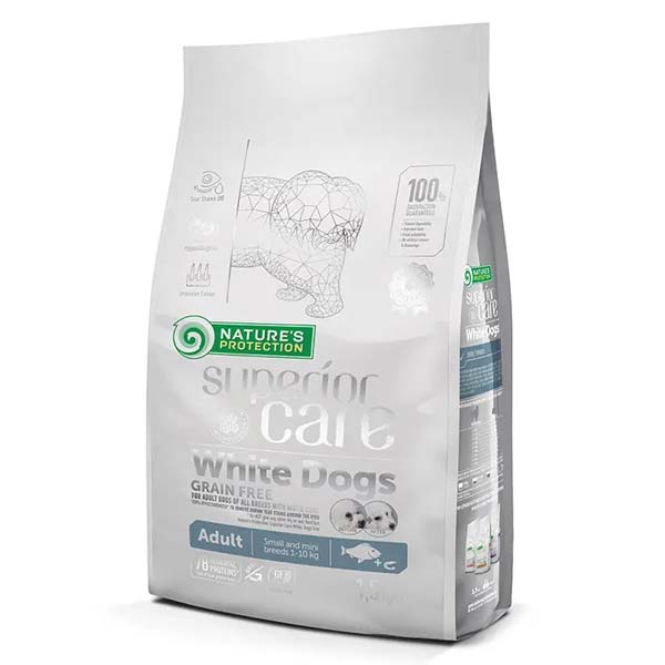 NATURE'S P SC WHITE DOG ADULT GRAIN FREE PESCADO 1,5KG