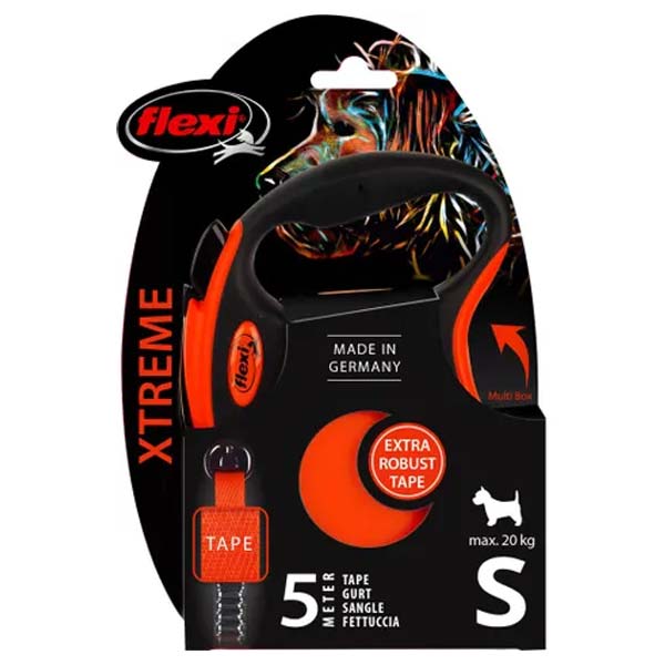 FLEXI XTREME S "Cinta" 5m Naranja