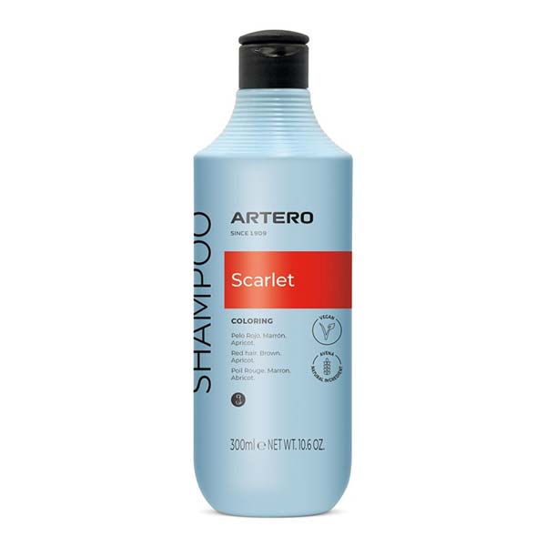 ARTERO CHAMPU SCARLET ROJO 300ML