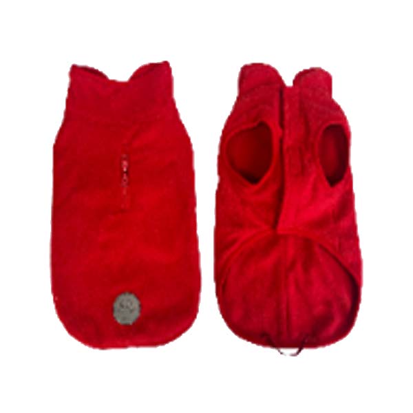 FORRO POLAR ROJO 40CM