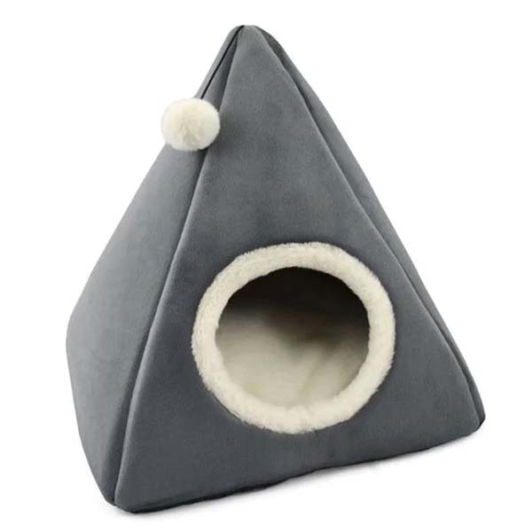 IGLOO SOFT GRIS/BLANCO 45x45x47cm