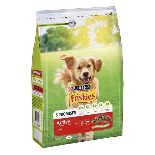 FRISKIES Dog ACTIVE Buey 18kg 
