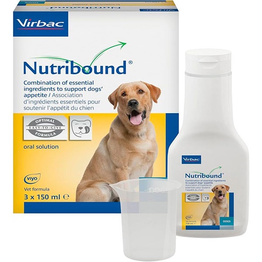 [VN100185] NUTRIBOUND PERROS caja con 3 botellas