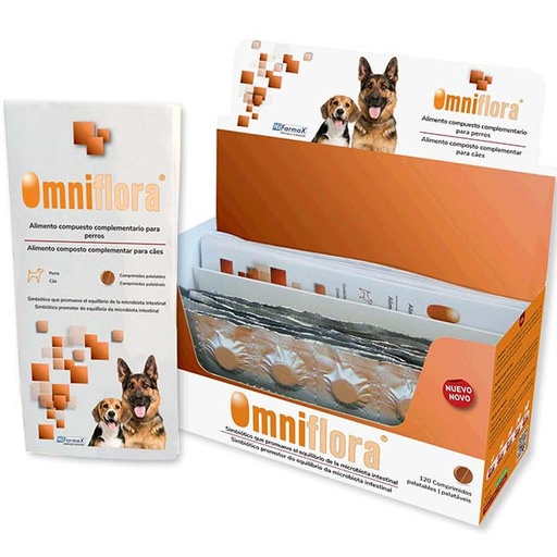 [HI132] OMNIFLORA Simbiótico 120 comp.