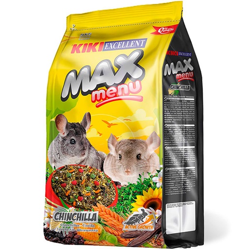 [K30513] MAX MENU CHINCHILLAS 800gr