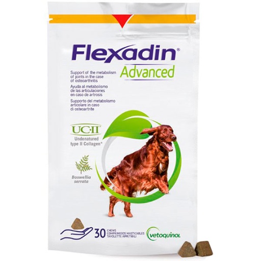 [456551] Flexadin Advance UCII perros 30 chews