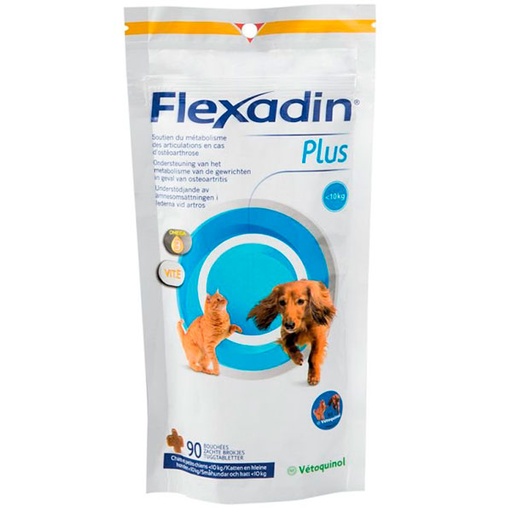 [440320] Flexadin Plus Perros pequeños y Gatos 90 Comprimidos