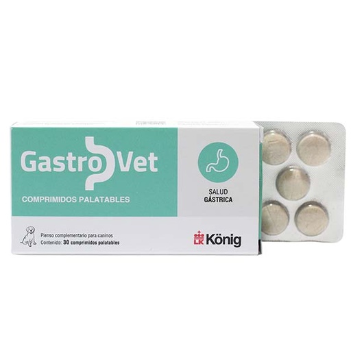 [N-1041] Gastrovet 30cp. Protector gástrico