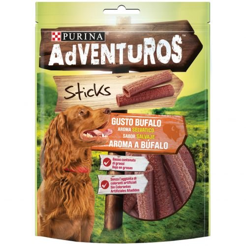 [12332722] ADVENTUROS STICKS Bufalo 6x120g