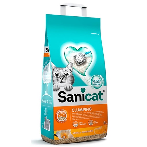 [PSANCLVM308L31] ARENA AGLOMERANTE Vainilla-Mandarina 8L