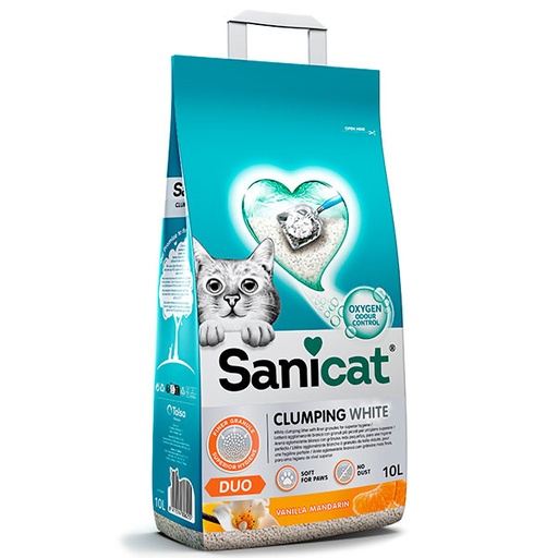 [PSANCLWD010L31] ARENA AGLOMERANTE DUO WHITE Vainilla-Mandarina 10L