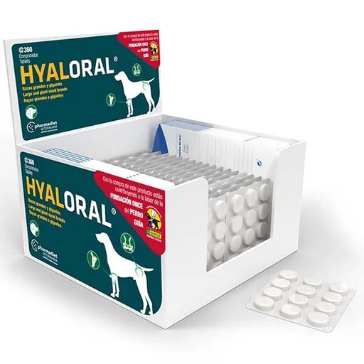 [PA_HRG301] HYALORAL Perros Grandes 360comp