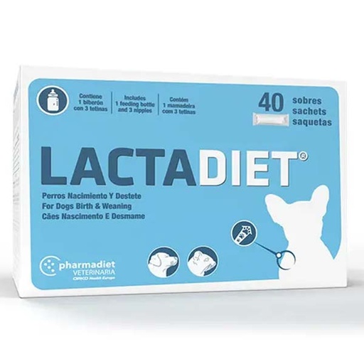 [PA_LDTN01] LACTADIET Perros Nacimiento y destete. 40x7.5 GR (300GR)