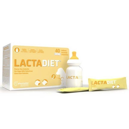 [PA_LADC01] LACTADIET Perros con Calostro. 40x7.5 GRS (300GR)