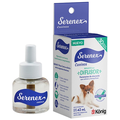 [C-1061] Serenex Recambio. Feromonas para Perros