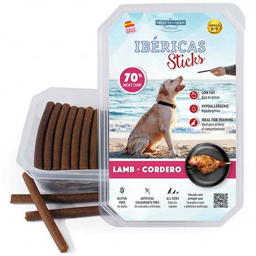 [68075-9] IBERICAS STICKS CORDERO 70U 800GR