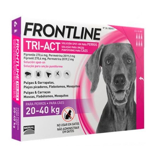 [140858] FRONTLINE TRI-ACT 20-40kg. 6 PIP