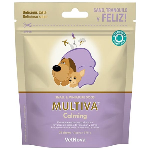 [VN-1194] MULTIVA Calming Small & Miniture Dogs 25 Chews