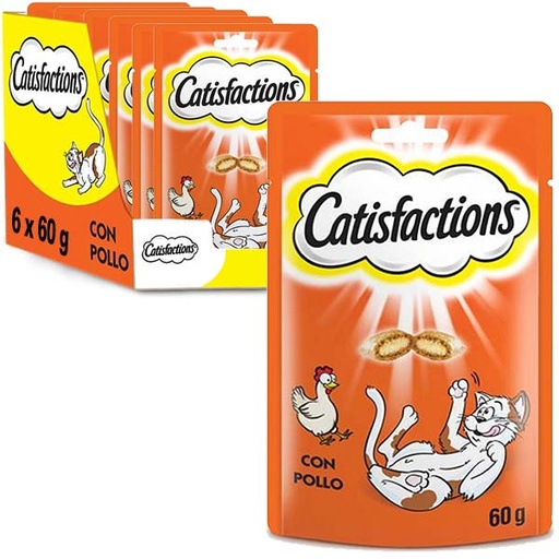 [260313] CATISFACTIONS POLLO 6x60gr