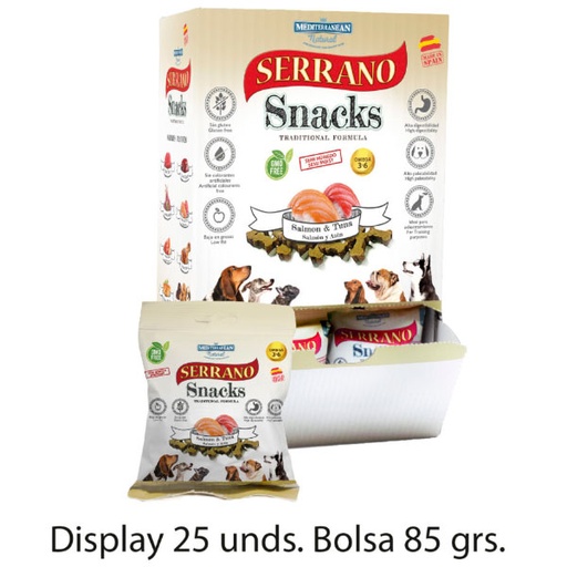 [68175-25] SERRANO SNACK Pescado 25x85gr