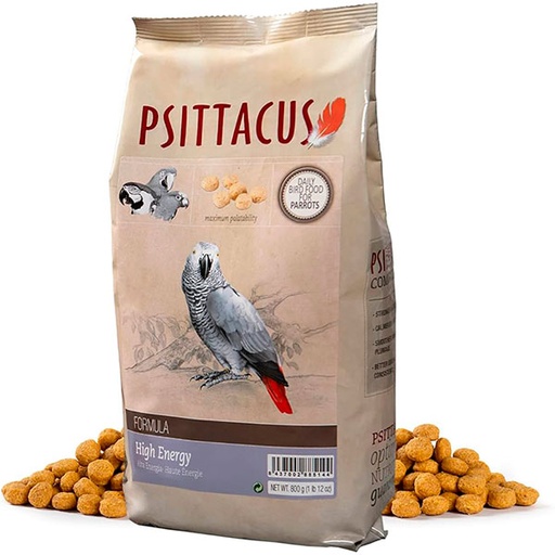 [*PI-1210] PSITTACUS PIENSO ALTA ENERGIA 800gr