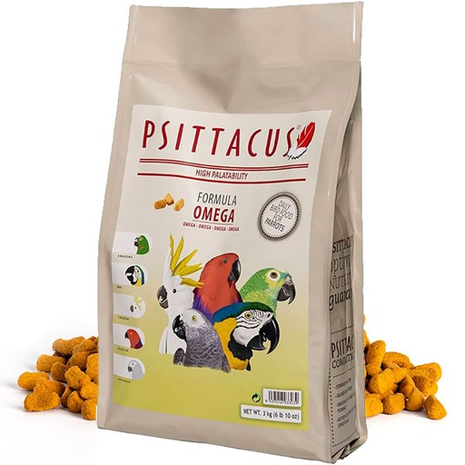 [*PI-1430] PSITTACUS PIENSO OMEGA 3kg