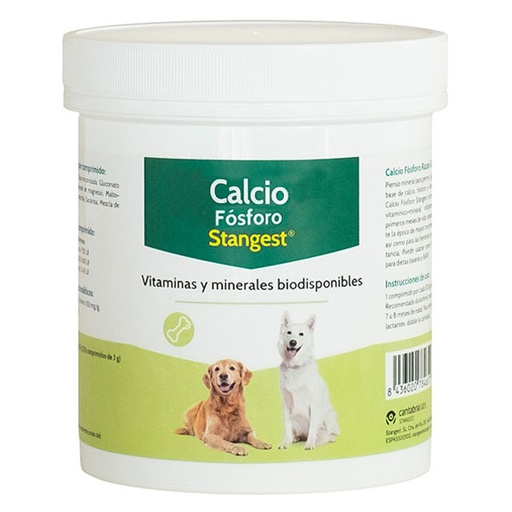 [ST160202] CALCIO-FÓSFORO STANVET 500 comp
