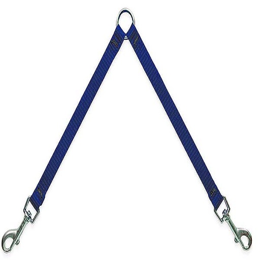 [012763] ACOPLE 2 PERROS NYLON 20mm x 33cm