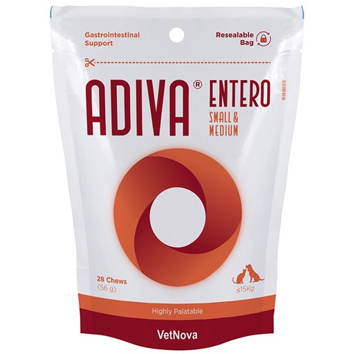 [VN-VIN-0004] ADIVA Entero SMALL & MEDIUM 28 Chews