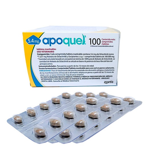 [PF10023953] APOQUEL MASTICABLE 5,4MG 100CPD