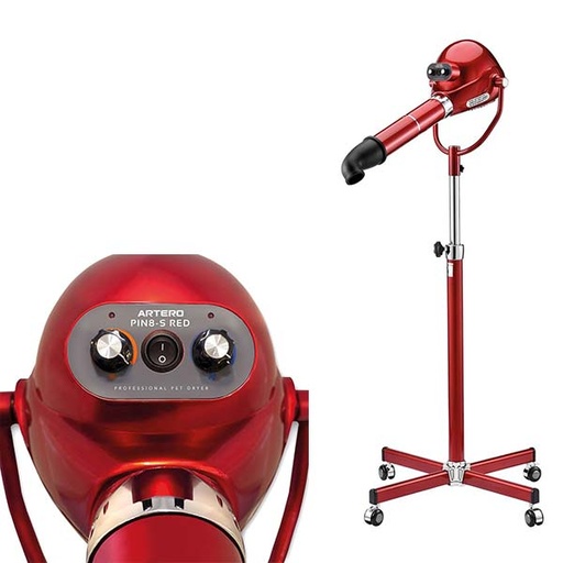 [S285] ARTERO SECADOR PIN-8 S RED (SECADOR+PIE )
