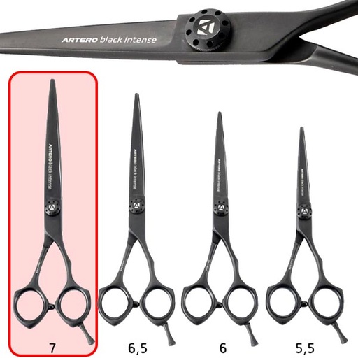 [T70070] #ARTERO TIJERAS BLACK INTENSE 7"