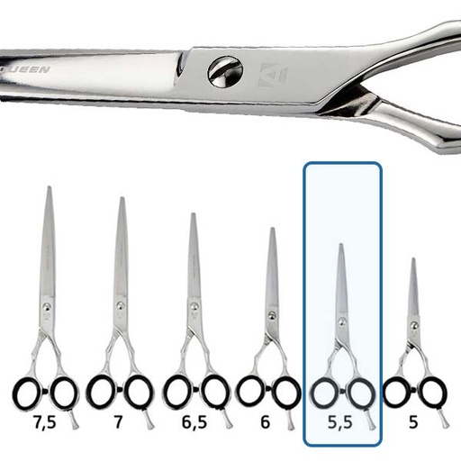 [T63555] ARTERO TIJERAS QUEEN MICRO DENTADA 5.5"